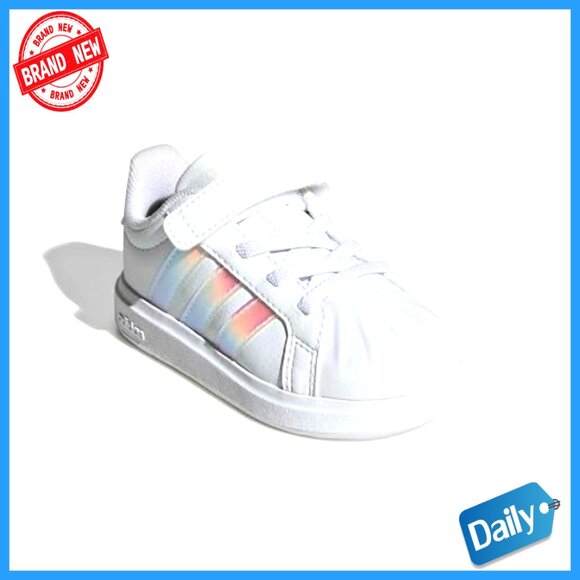 Unisex Baby Sneakers Size 6, Durable Hook-and-Loop Strap Closure - Picture 4 of 6